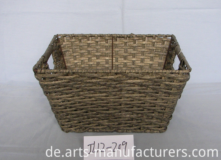 Plastice Rattankorb plastice rattan basket